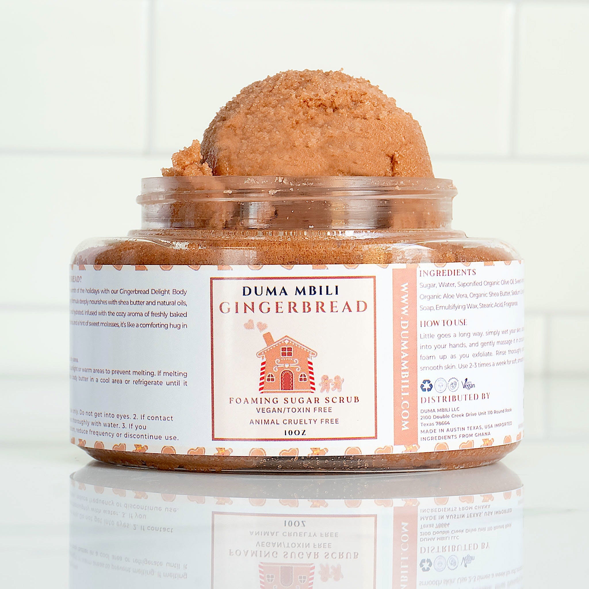 Gingerbread Foaming Sugar Scrub