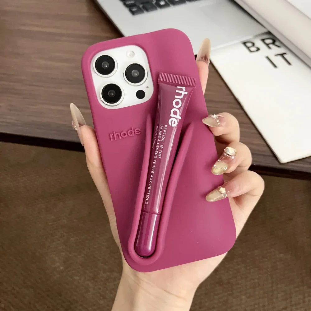 Rhode Lip Gloss Case For iPhone